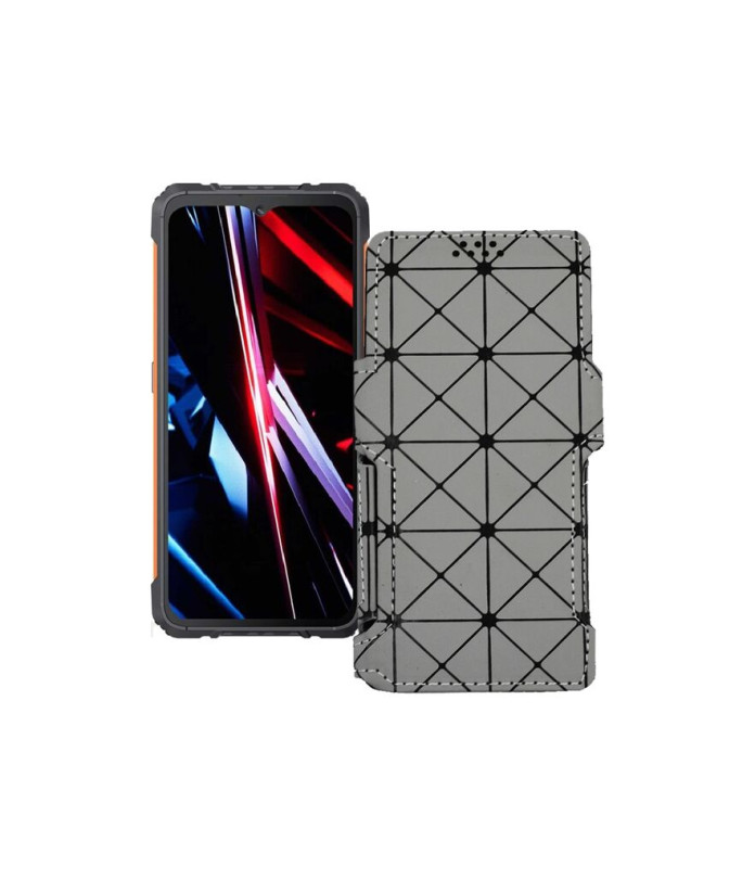 Чохол-книжка з екошкіри для телефону Cubot KingKong Ace 3