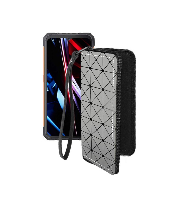 Чохол-гаманець з екошкіри для телефону Cubot KingKong Ace 3