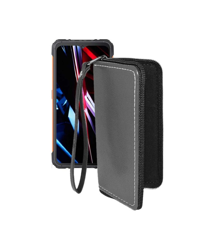 Чохол-гаманець з екошкіри для телефону Cubot KingKong Ace 3