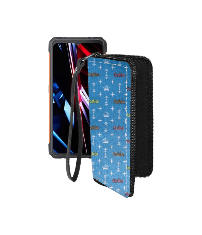 Чохол-гаманець з екошкіри для телефону Cubot KingKong Ace 3