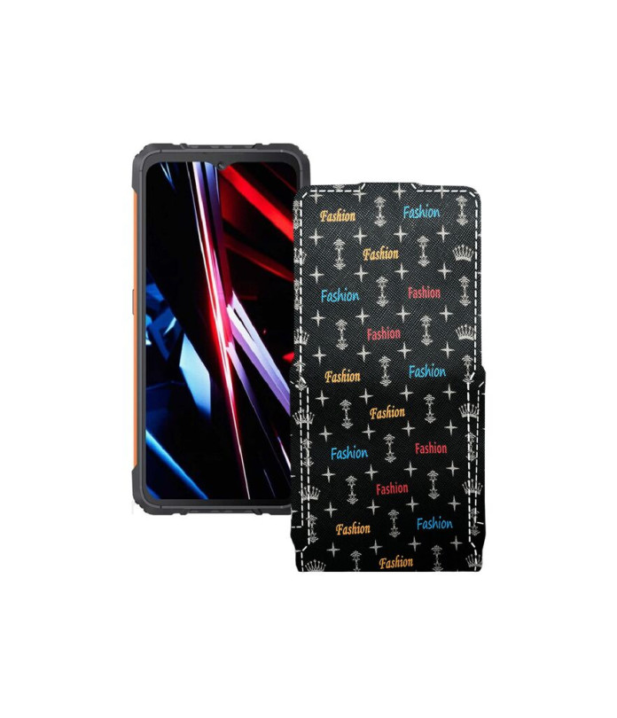 Чохол-флип з екошкіри для телефону Cubot KingKong Ace 3