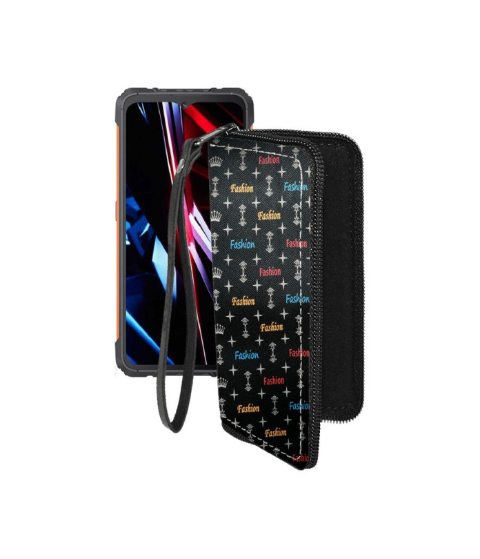 Чохол-гаманець з екошкіри для телефону Cubot KingKong Ace 3