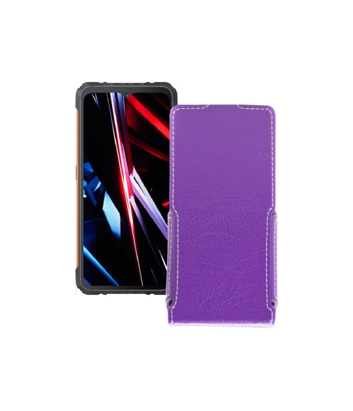 Чохол-флип з екошкіри для телефону Cubot KingKong Ace 3