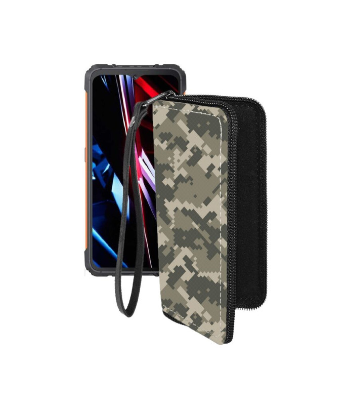 Чохол-гаманець з екошкіри для телефону Cubot KingKong Ace 3