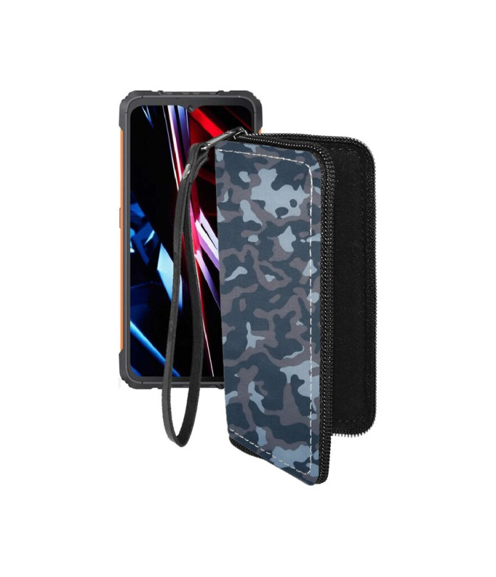 Чохол-гаманець з екошкіри для телефону Cubot KingKong Ace 3