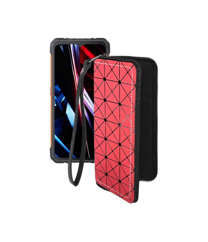 Чохол-гаманець з екошкіри для телефону Cubot KingKong Ace 3