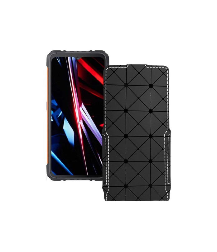 Чохол-флип з екошкіри для телефону Cubot KingKong Ace 3