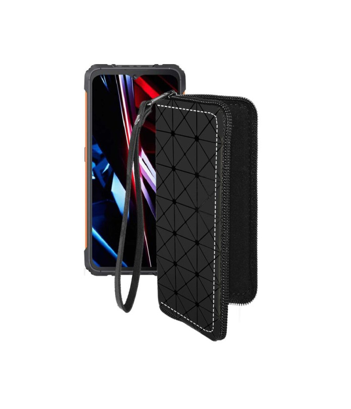 Чохол-гаманець з екошкіри для телефону Cubot KingKong Ace 3