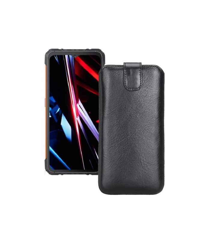 Витяжка з екошкіри для телефону Cubot KingKong Ace 3