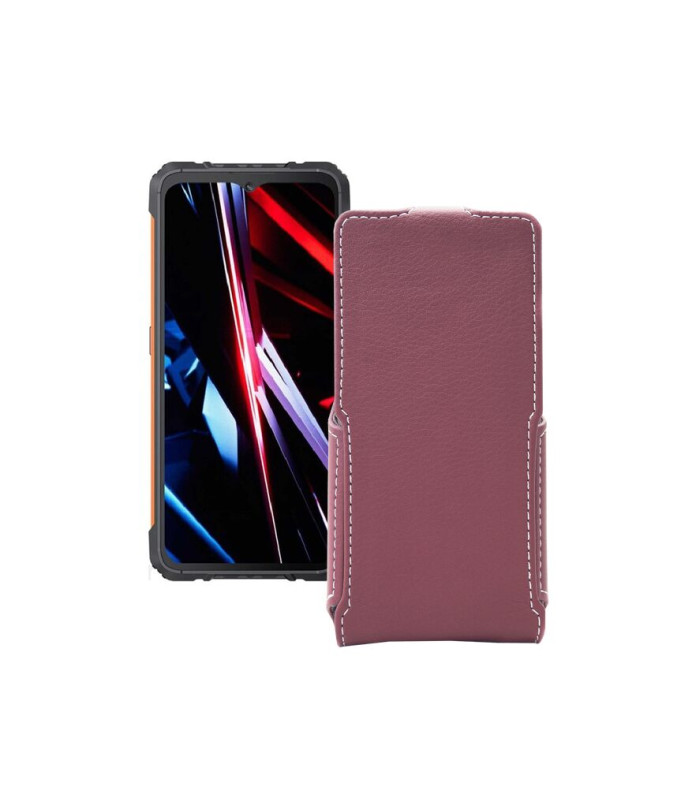 Чохол-флип з екошкіри для телефону Cubot KingKong Ace 3