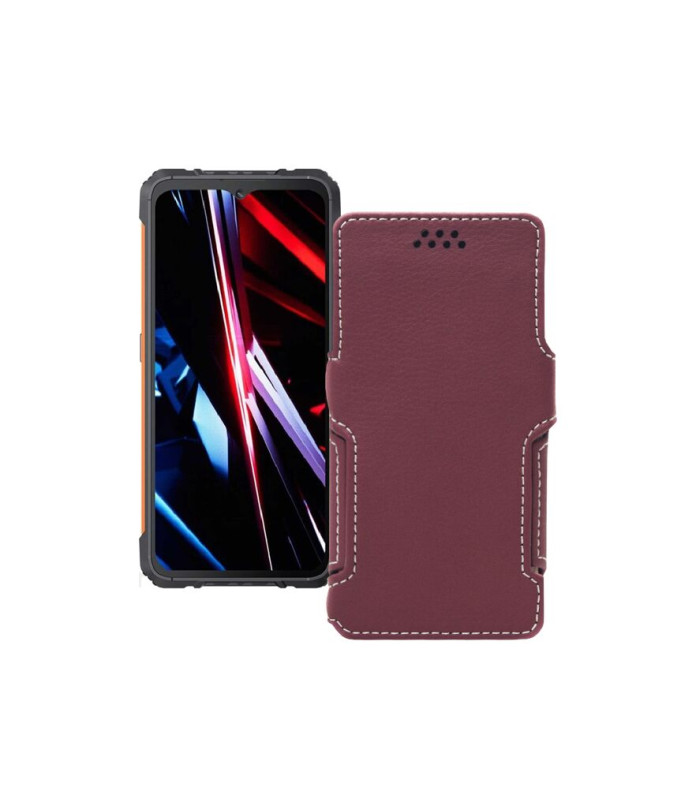 Чохол-книжка з екошкіри для телефону Cubot KingKong Ace 3