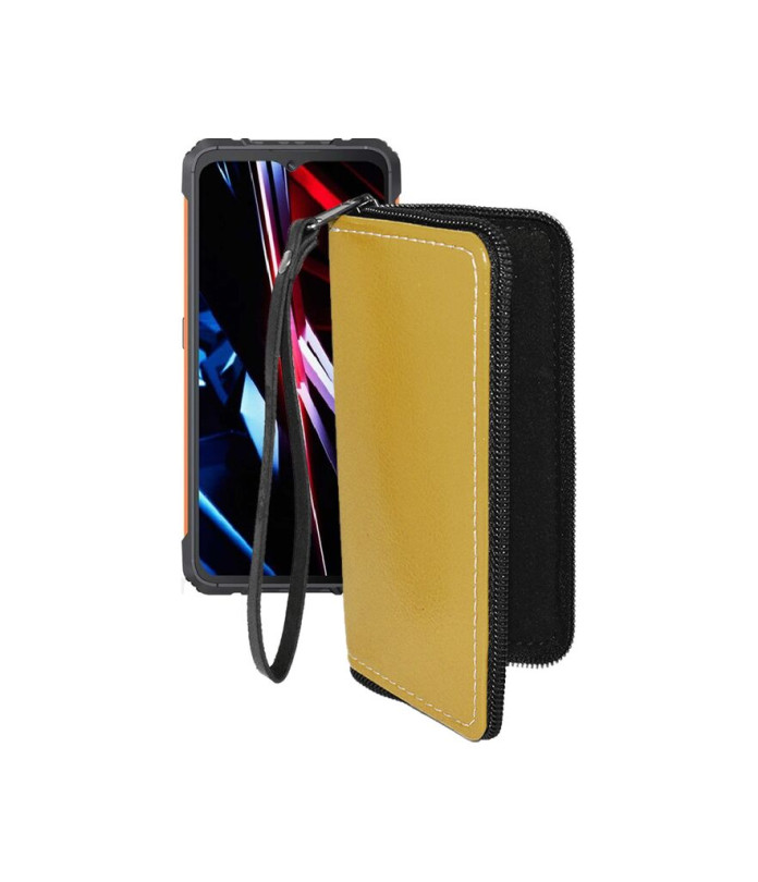 Чохол-гаманець з екошкіри для телефону Cubot KingKong Ace 3