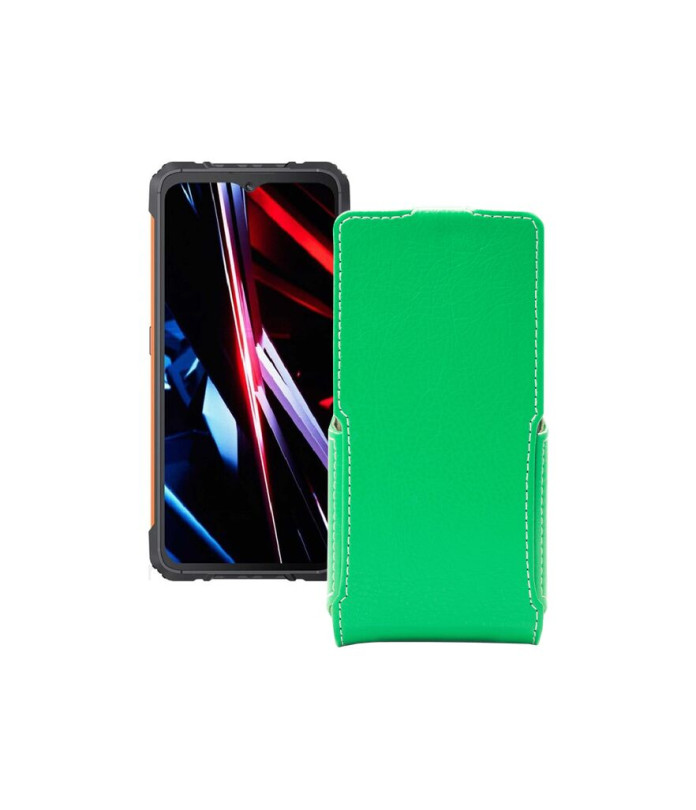 Чохол-флип з екошкіри для телефону Cubot KingKong Ace 3