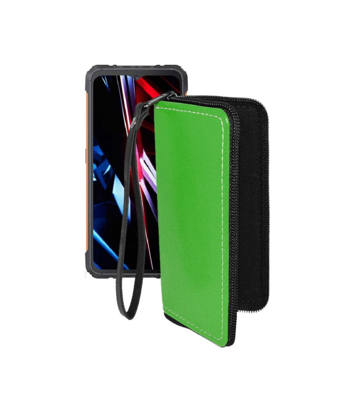 Чохол-гаманець з екошкіри для телефону Cubot KingKong Ace 3