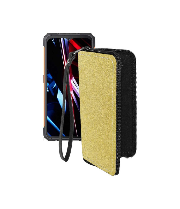 Чохол-гаманець з екошкіри для телефону Cubot KingKong Ace 3