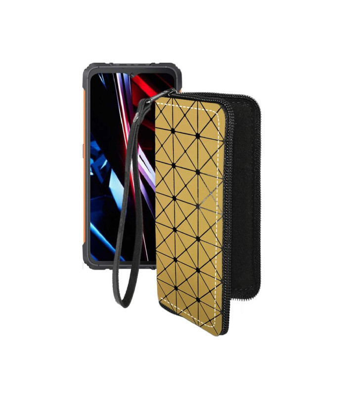 Чохол-гаманець з екошкіри для телефону Cubot KingKong Ace 3