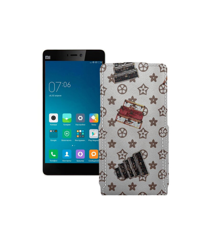 Чохол-флип з екошкіри для телефону Xiaomi Mi 4c