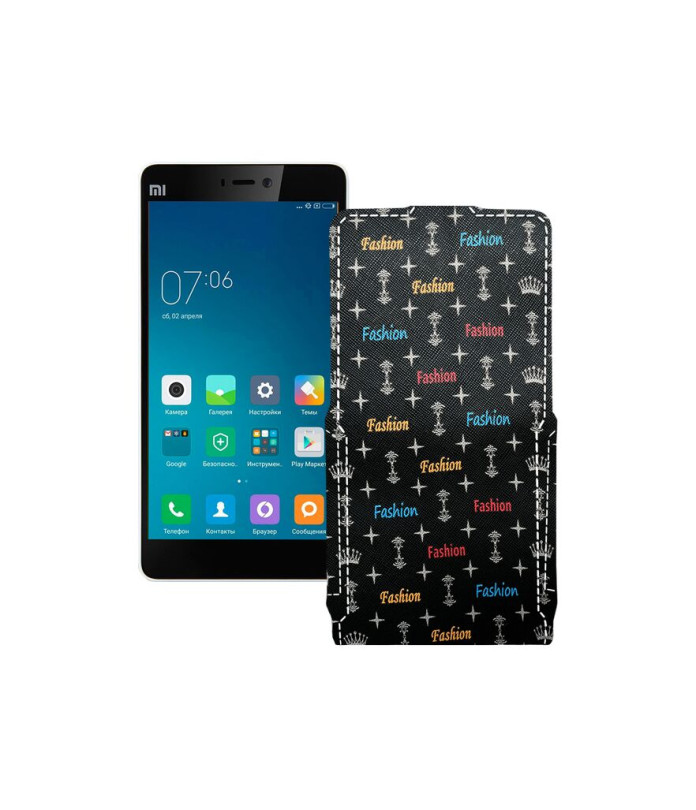 Чохол-флип з екошкіри для телефону Xiaomi Mi 4c