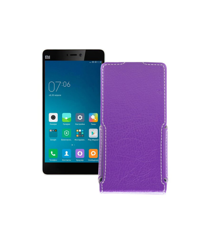 Чохол-флип з екошкіри для телефону Xiaomi Mi 4c