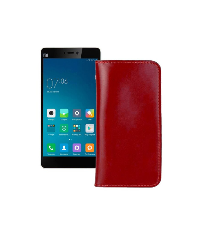 Портмоне з шкіри для телефону Xiaomi Mi 4c