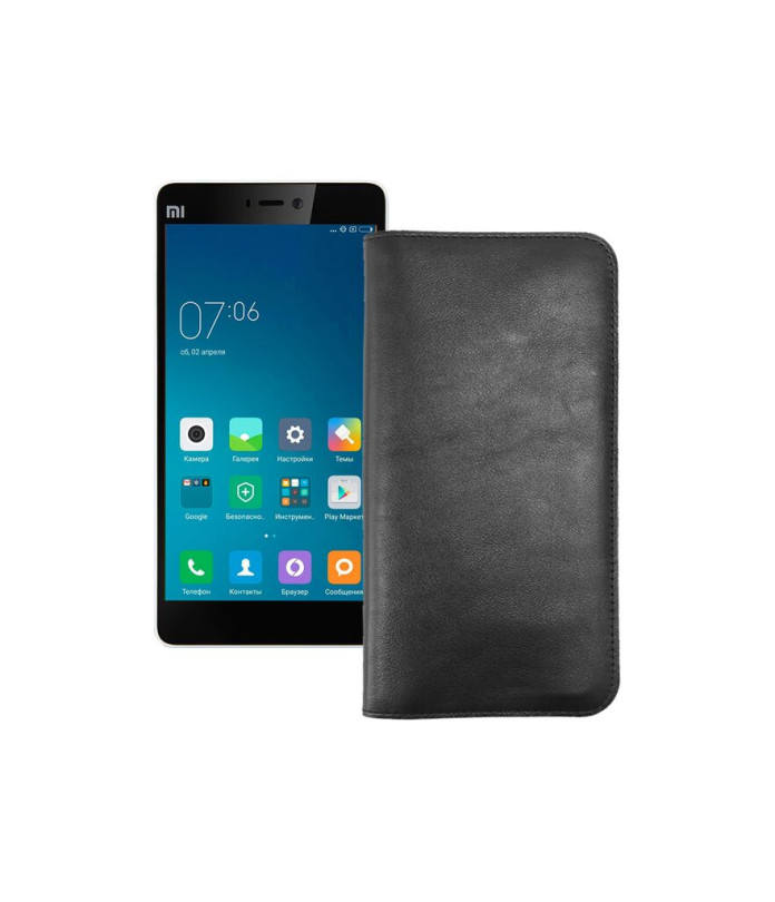 Портмоне з шкіри для телефону Xiaomi Mi 4c