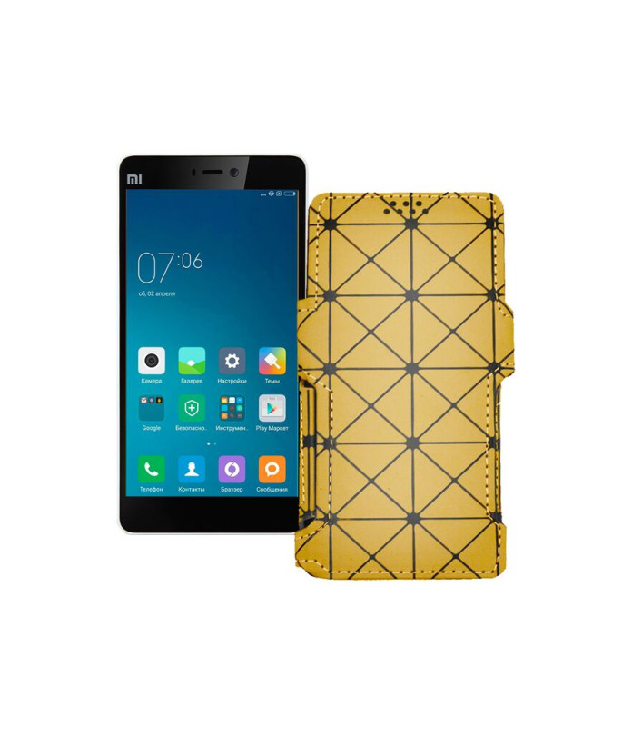 Чохол-книжка з екошкіри для телефону Xiaomi Mi 4c