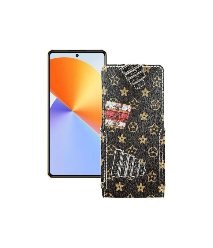 Чохол-флип з екошкіри для телефону Infinix Note 30 Pro