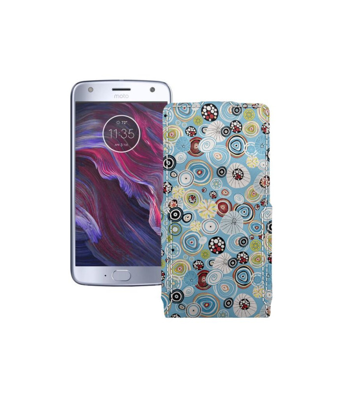 Чохол-флип з екошкіри для телефону Motorola Moto X4 (xt1900-7)