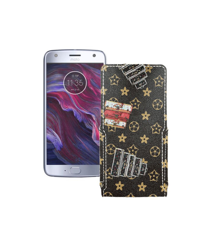 Чохол-флип з екошкіри для телефону Motorola Moto X4 (xt1900-7)