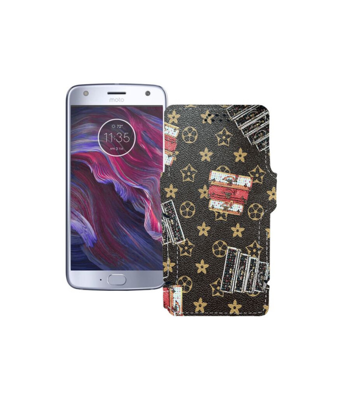 Чохол-книжка з екошкіри для телефону Motorola Moto X4 (xt1900-7)