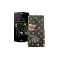 Чохол-флип з екошкіри для телефону LG K5 220ds