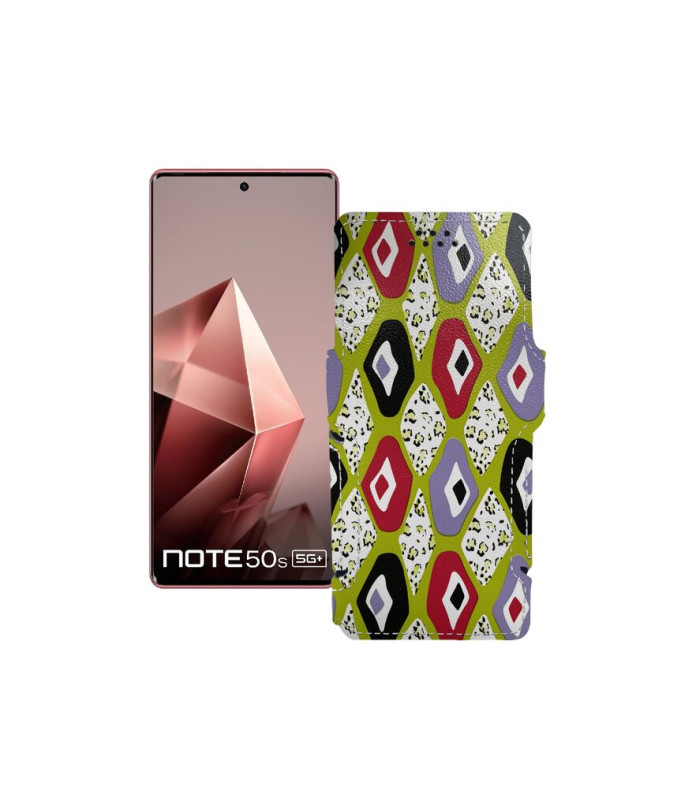 Чохол-книжка з екошкіри для телефону Infinix Note 50s 5G (X6870)