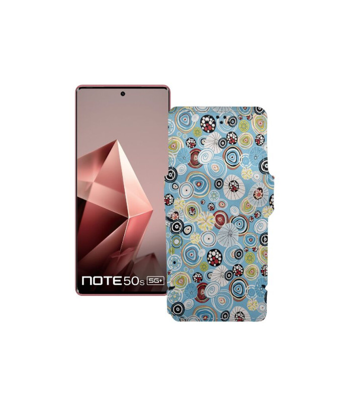 Чохол-книжка з екошкіри для телефону Infinix Note 50s 5G (X6870)