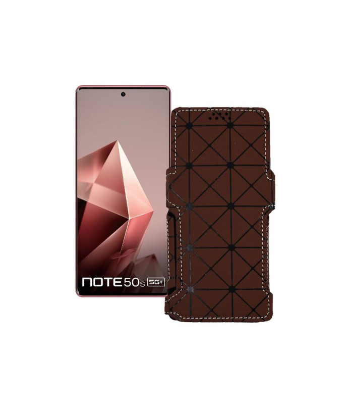 Чохол-книжка з екошкіри для телефону Infinix Note 50s 5G (X6870)