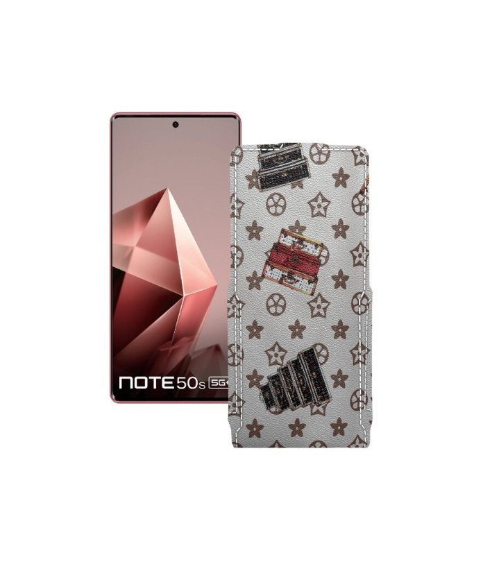 Чохол-флип з екошкіри для телефону Infinix Note 50s 5G (X6870)