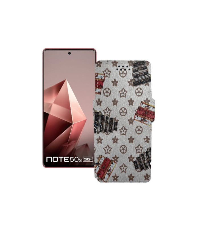 Чохол-книжка з екошкіри для телефону Infinix Note 50s 5G (X6870)