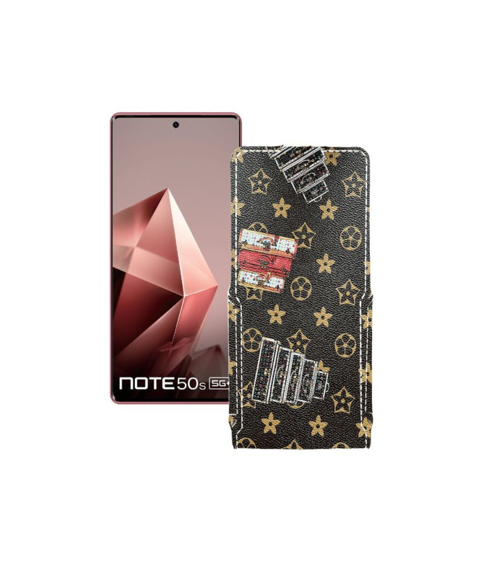 Чохол-флип з екошкіри для телефону Infinix Note 50s 5G (X6870)