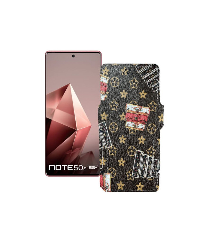 Чохол-книжка з екошкіри для телефону Infinix Note 50s 5G (X6870)