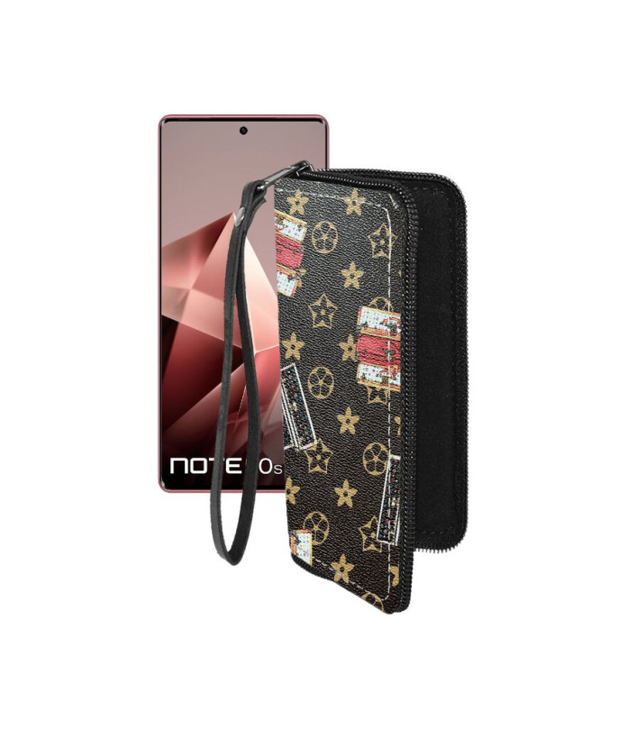 Чохол-гаманець з екошкіри для телефону Infinix Note 50s 5G (X6870)