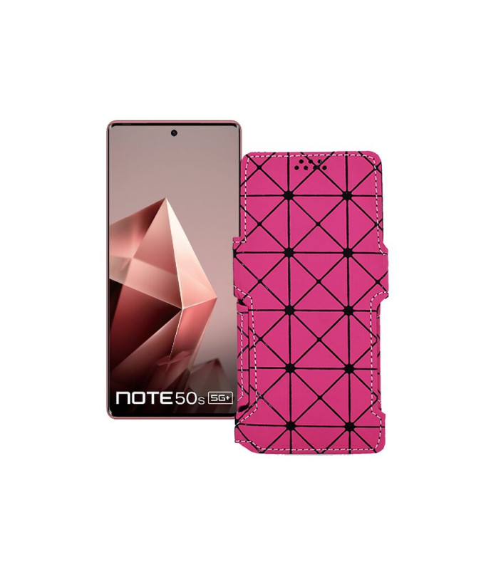 Чохол-книжка з екошкіри для телефону Infinix Note 50s 5G (X6870)