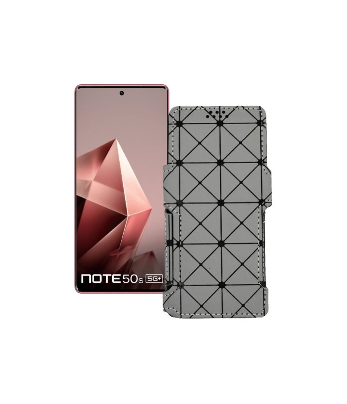 Чохол-книжка з екошкіри для телефону Infinix Note 50s 5G (X6870)