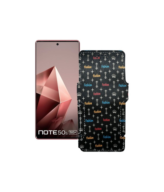 Чохол-книжка з екошкіри для телефону Infinix Note 50s 5G (X6870)