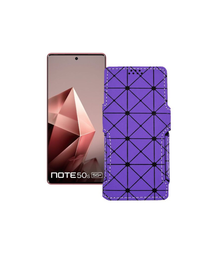 Чохол-книжка з екошкіри для телефону Infinix Note 50s 5G (X6870)