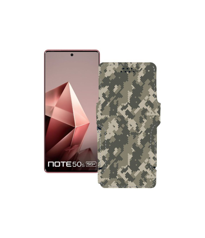 Чохол-книжка з екошкіри для телефону Infinix Note 50s 5G (X6870)