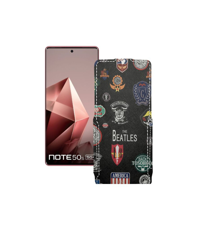 Чохол-флип з екошкіри для телефону Infinix Note 50s 5G (X6870)