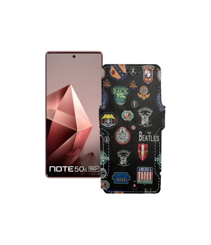 Чохол-книжка з екошкіри для телефону Infinix Note 50s 5G (X6870)