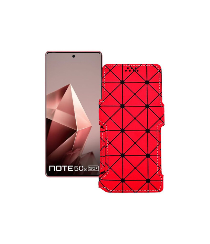 Чохол-книжка з екошкіри для телефону Infinix Note 50s 5G (X6870)