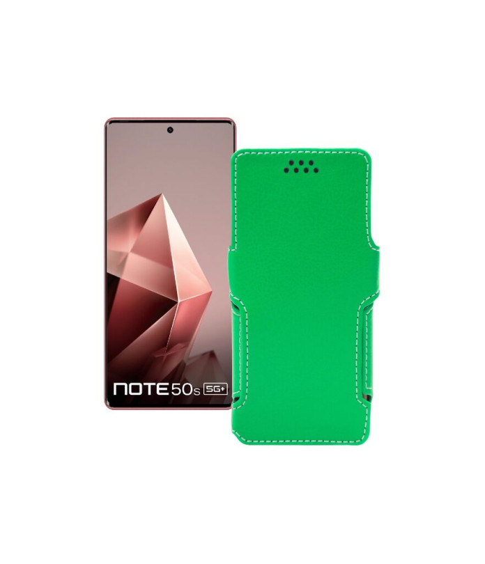 Чохол-книжка з екошкіри для телефону Infinix Note 50s 5G (X6870)