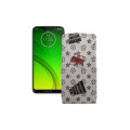 Чохол-флип з екошкіри для телефону Motorola Moto G7