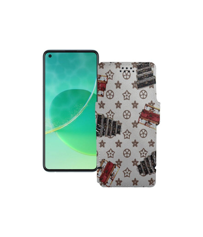 Чохол-книжка з екошкіри для телефону OPPO Reno 6 4G